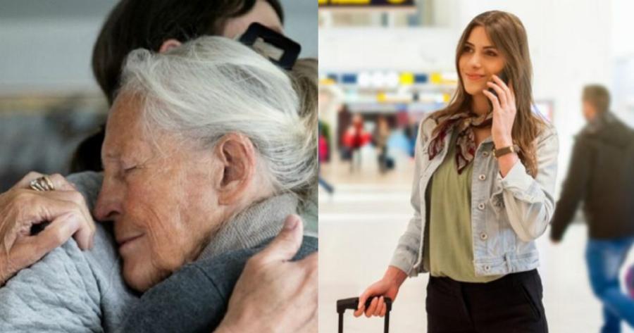 “Βρισκόμουν στο αεροδρόμιο. Τις είδα που είχαν αγκαλιαστεί σφιχτά και η μάνα της ψιθύριζε”