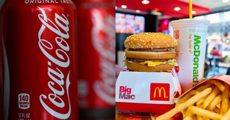 Βαρύ το πλήγμα από σήμερα για τη Ρωσία: Χωρίς κόκα-κόλα και McDonald’s η χώρα