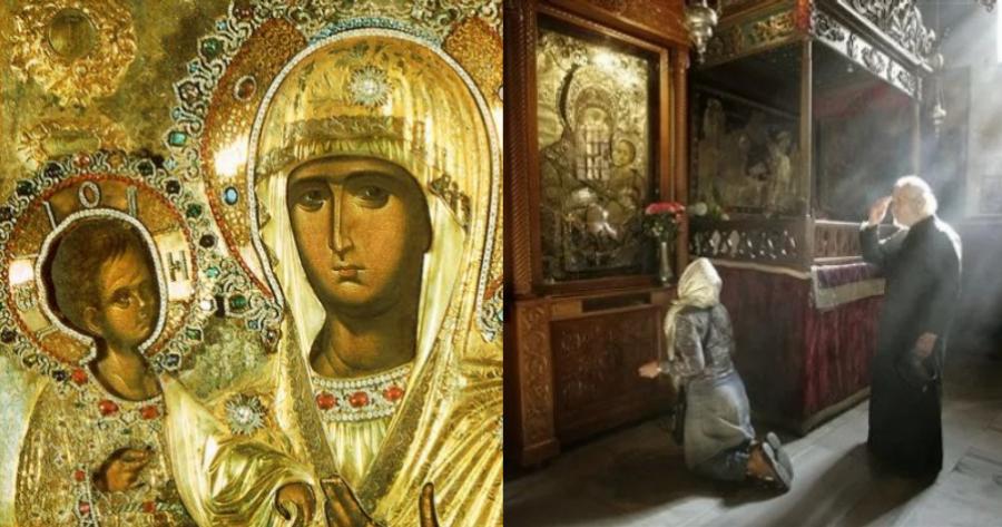 Παναγία Τριχερούσα: Γιατί η Παναγία παρουσιάζεται με τρία χέρια;