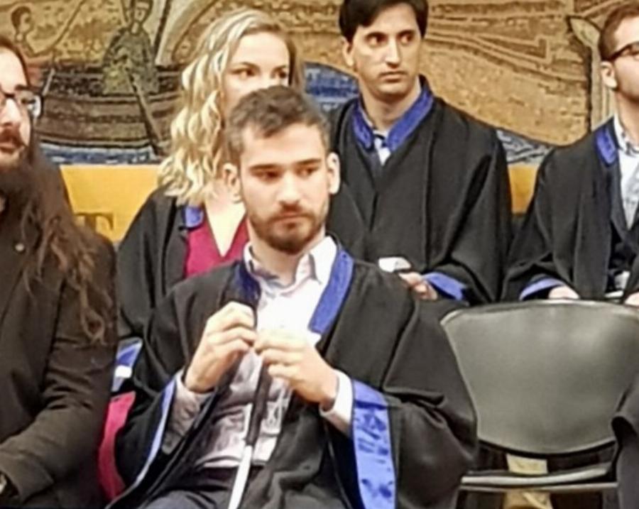 Ο τυφλός απόφοιτος του ΑΠΘ πλέον διαπρέπει στη Γερμανία: Αργύρης Κουμτζής