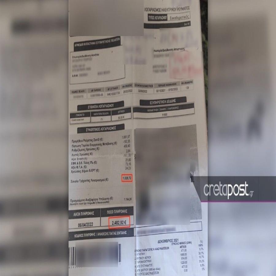 Λογαριασμός ρεύματος: Τα έχασε όταν είδε την χρέωση – Η αγωνία ενός απελπισμένου οικογενειάρχη