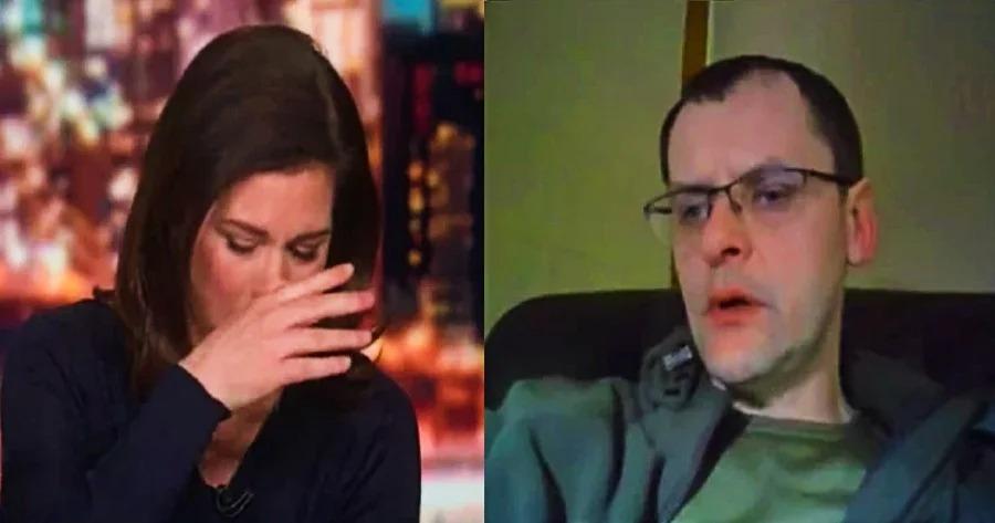 Πόλεμος στην Ουκρανία: Ξέσπασε σε κλάματα  η παρουσιάστρια – Η στιγμή που Ουκρανός πατέρας αναγνωρίζει on air τα νεκρά παιδιά του