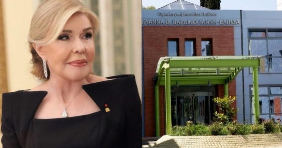 Τις πόρτες του ΕΛΠΙΔΑ για τα καρκινοπαθή παιδιά της Ουκρανίας ανοίγει η Μαριάννα Βαρδινογιάννη