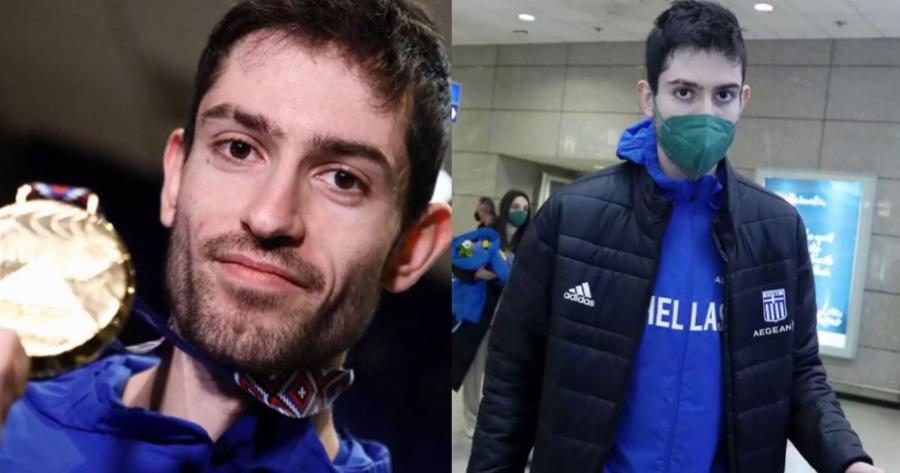 Επέστρεψε στην Ελλάδα ο «χρυσός» Παγκόσμιος πρωταθλητής, Μίλτος Τεντόγλου