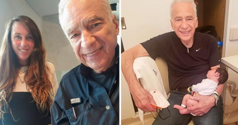 «Το μόνο που θέλω είναι να φτάσω τα 105 για να τον δω να αποφοιτά» – Γιατρός έγινε μπαμπάς στα 83