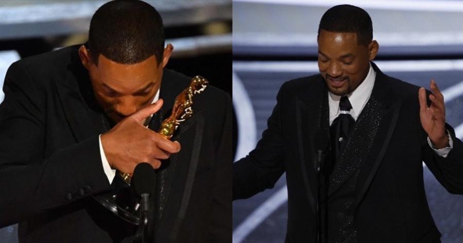 Τι και αν κινδυνεύει να χάσει το αγαλματίδιο: Μετά το χαστούκι ο Γουίλ Σμιθ το «έκαψε» στο πάρτι του Vanity Fair