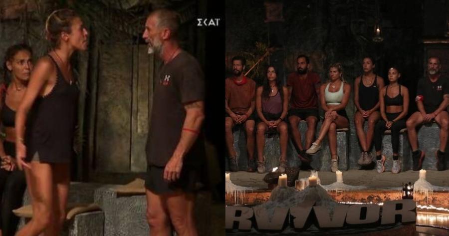 Χάος στο Survivor: Κατέρρευσε η Βρισηίδα  – Εκτός ελέγχου ο Τάκης που απείλησε με μηνύσεις τον Σπύρο