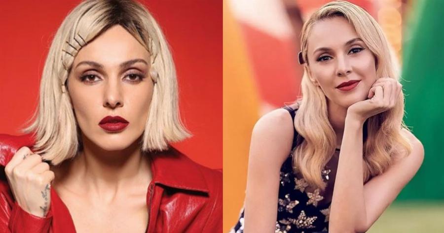 Τάμτα: Με την μητέρα και την κόρη της σε διαδήλωση για την Ουκρανία