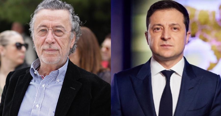 Η ανάρτηση του Μάκη Τριανταφυλλόπουλου για το Ζελένσκι που κάνει το γύρο του Διαδικτύου