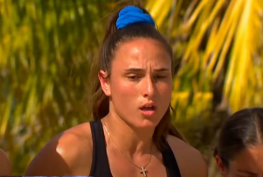 Η στιγμή που η Ασημίνα Χατζηανδρέου λυγίζει με το μήνυμα του συντρόφου της Χρήστου Δάντη