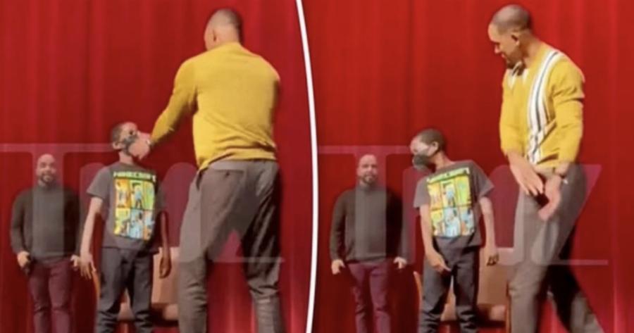 Βίντεο ντοκουμέντο: Ο Γουίλ Σμιθ ένα χρόνο πριν τα Όσκαρ διδάσκει στον μικρό Κρις την τέχνη του ψεύτικου χαστουκιού