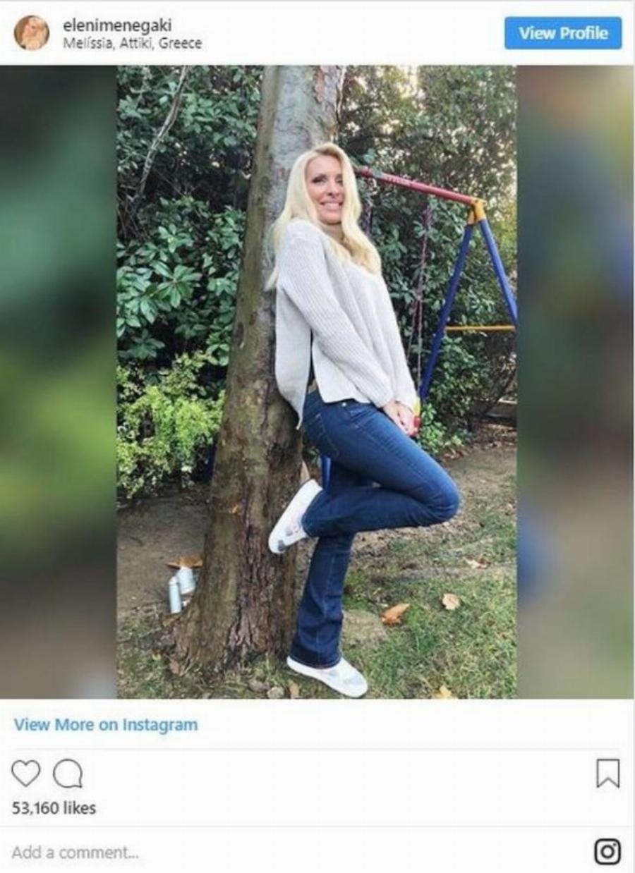 Ελένη Μενεγάκη: Οι νέες και σπάνιες εικόνες  από το σπίτι της στα Μελίσσια – Το παλάτι που είναι «βγαλμένο από το Χόλυγουντ»