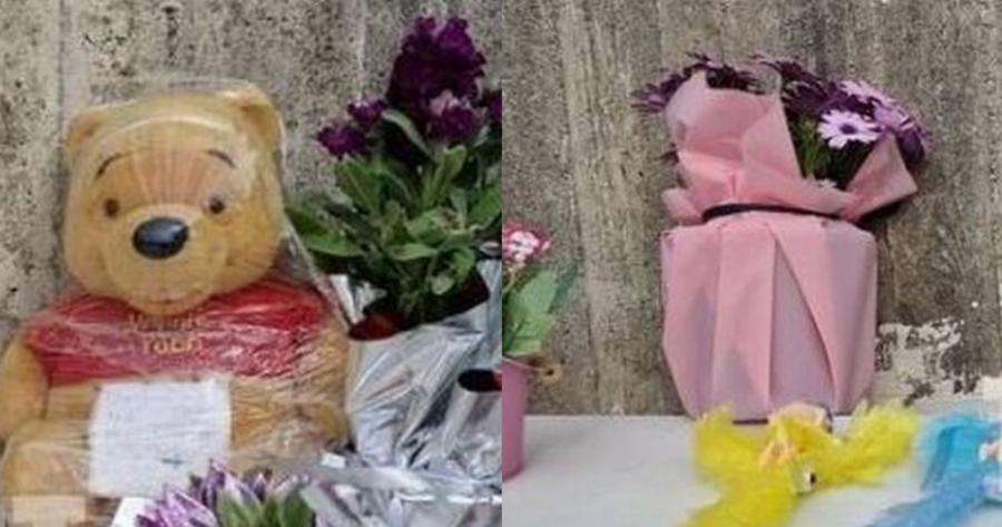 Νεκρά παιδιά στην Πάτρα: Συγκινητικές εικόνες από το μνήμα των 3 κοριτσιών – Λουλούδια, παιχνίδια και σημειώματα