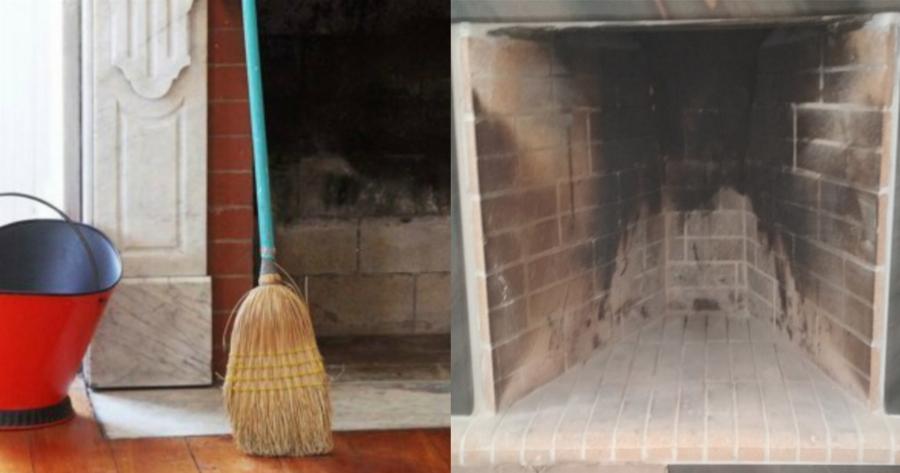 Τζάκι: Ο έξυπνος τρόπος να το καθαρίσετε με ξύδι και άλλα 3 υλικά