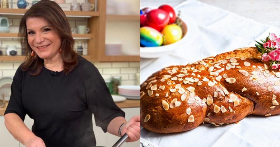 Μαστιχωτά Πασχαλινά τσουρέκια: Η πεντανόστιμη συνταγή και τα κόλπα επιτυχίας της Αργυρώς Μπαρμαρίγου
