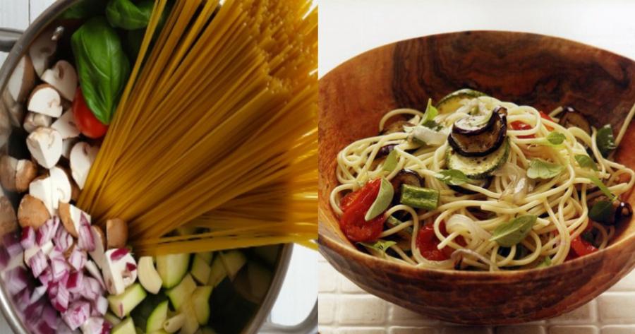 Μακαρόνια και λαχανικά μέσα στην κατσαρόλα: Απίστευτο το αποτέλεσμα και έτοιμο σε 10 λέπτα