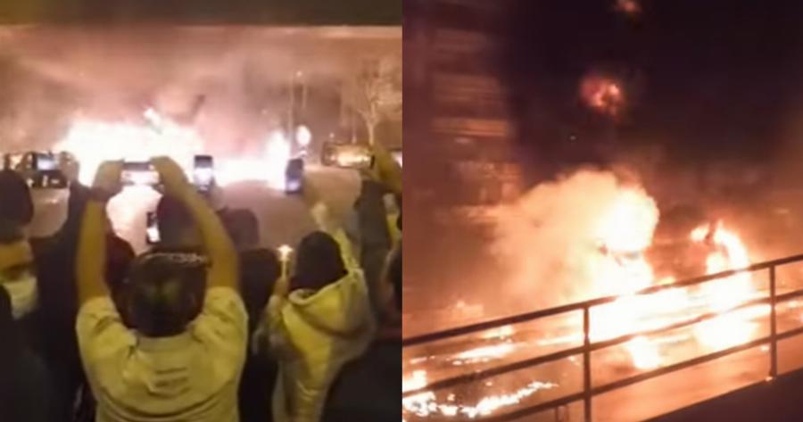 Νέο Κόσμος: Ανάσταση με μολότοφ και φέτος μετά από το άκουσμα του Χριστός Ανέστη