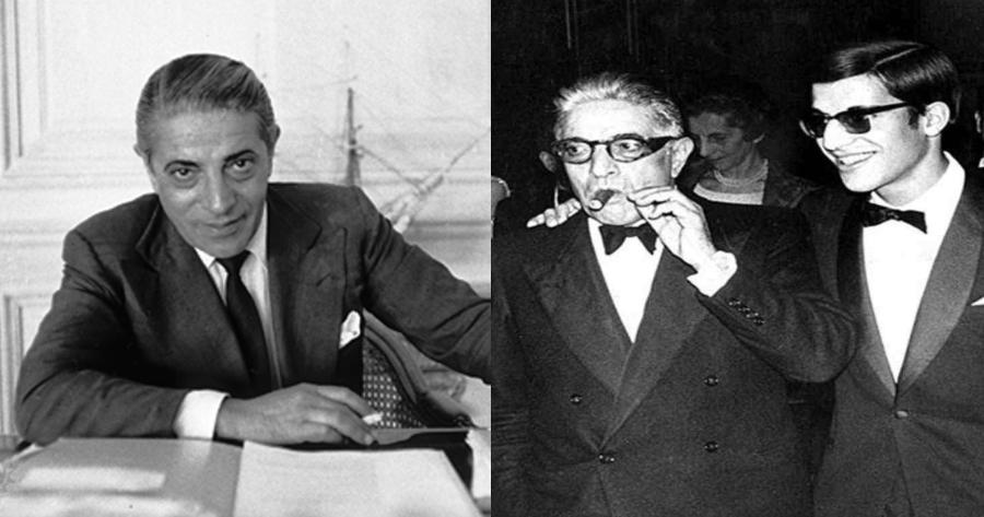 Αριστοτέλης Ωνάσης: Σπάνιες εικόνες του Έλληνα κροίσου από το Πάσχα να ψήνει αρνί με τον γιο του