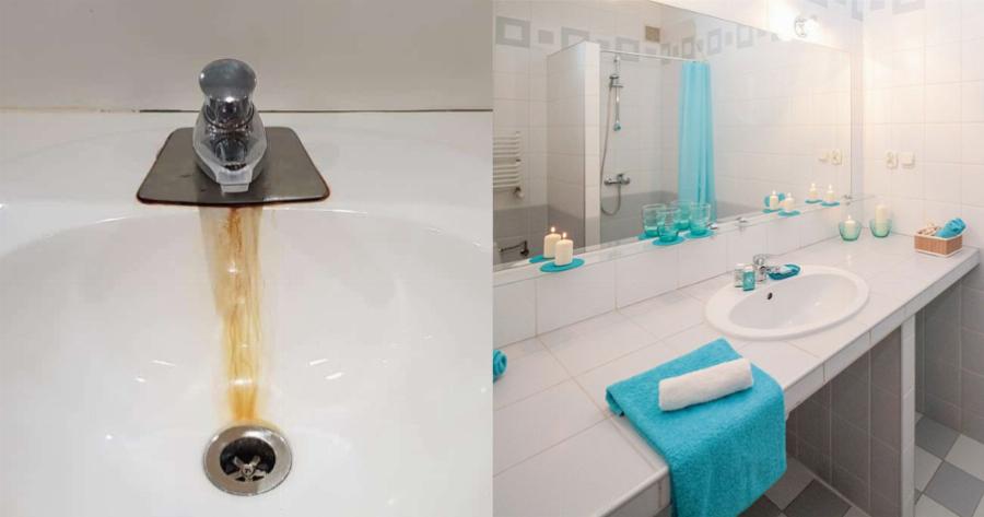 Πείτε αντίο στην σκουριά: Πώς να την καθαρίσετε από τον νιπτήρα και την μπάνιερα