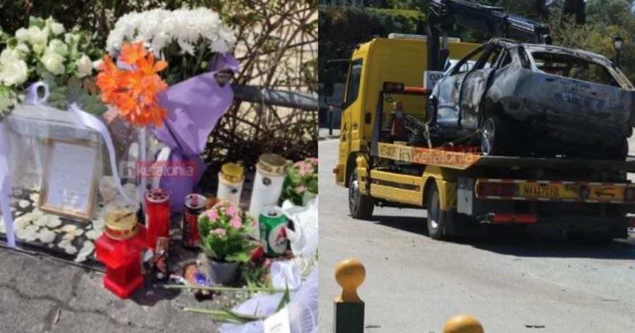 Βαρύ πένθος στη Κεφαλονιά: Μηνύματα αγάπης, λουλούδια και κεριά στο σημείο που έφυγε ο 17χρονος