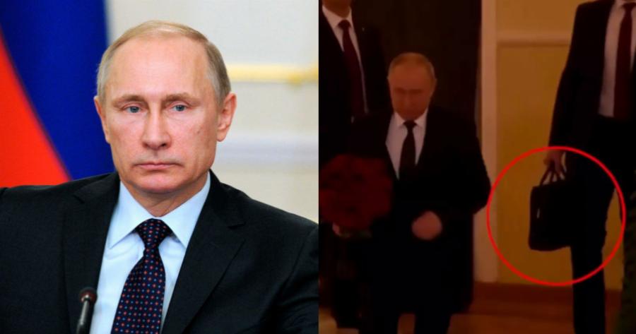 “Έχει μέσα τους κωδικούς για τα πυρηνικά;”: Παγκόσμιος σάλος με τη βαλίτσα που κουβαλάει παντού μαζί του ο Πούτιν