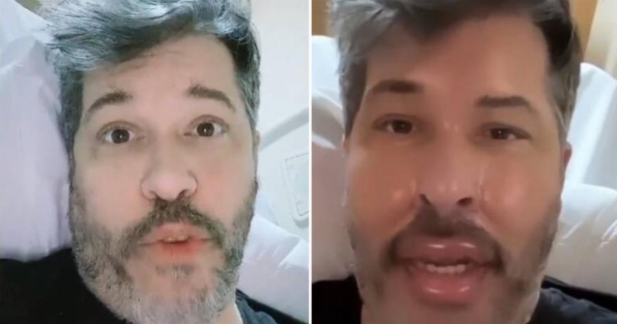 Στο νοσοκομείο ο Χάρης Βαρθακούρης: Το βίντεο στο νοσοκομείο που έγινε viral μετά την επέμβαση και το υαλουρονικό