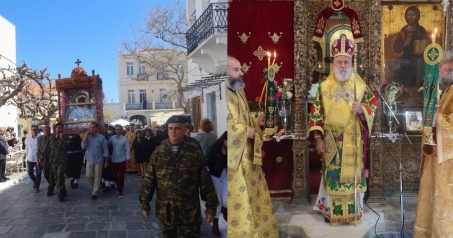 Άνδρος: Το νησί τίμησε την Προστάτιδά της Παναγία Θεοσκέπαστη