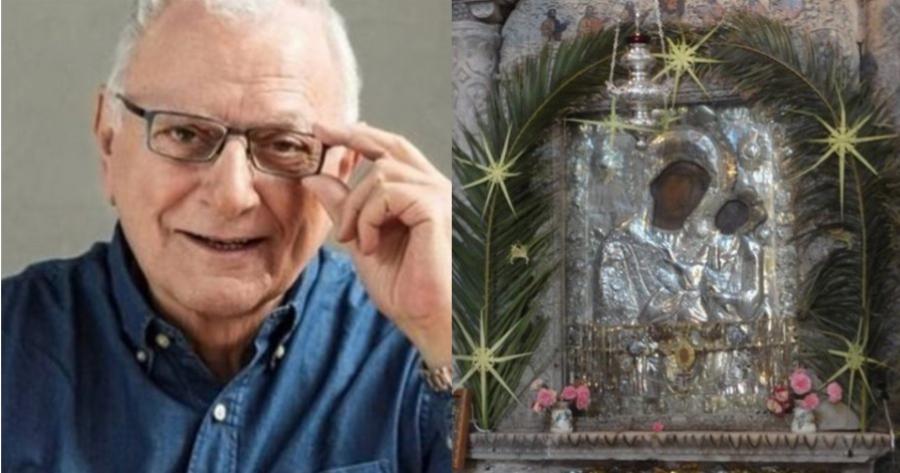 Κώστας Χαρδαβέλλας: «Χρωστάω τη ζωή μου στην Παναγία Εκατονταπυλιανή- Μου πήρε τον καρκίνο»