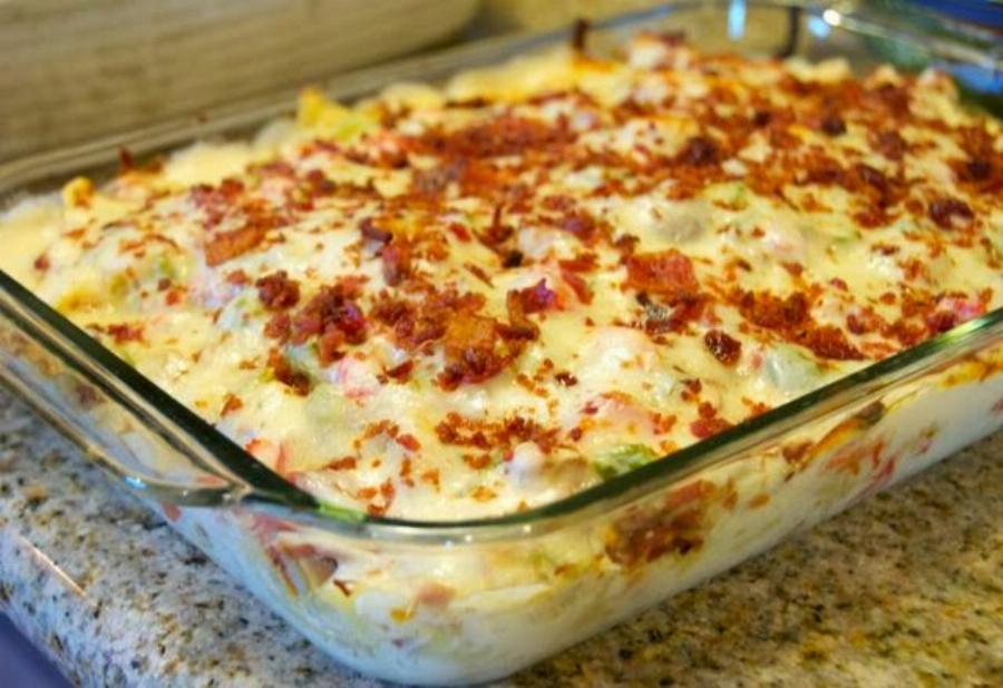 Σουφλέ ζυμαρικών με κοτόπουλο: Η εύκολη συνταγή για να γίνει πεντανόστιμο