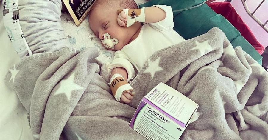 Ιωάννης-Ιάκωβος Μπενίσης: Το 27 ημερών βρέφος έλαβε τη σωτήρια θεραπεία για τη νωτιαία μυϊκή ατροφία