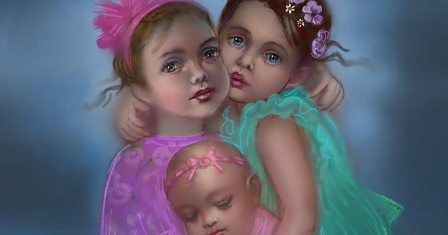 Μαλένα, Τζωρτζίνα, Ίριδα: Η νέα ζωγραφιά των τριών Αγγέλων που έφυγαν τόσο άδικα