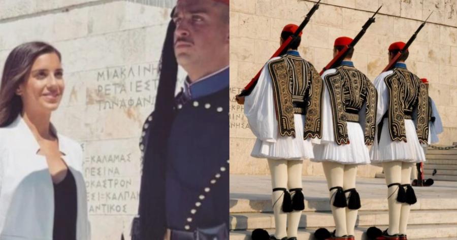 «Πρώτη φορά από μικρά παιδιά, αντί να με κάνεις να γελάω δακρύζω»: Η συγκίνηση της αδερφής ενός Εύζωνα