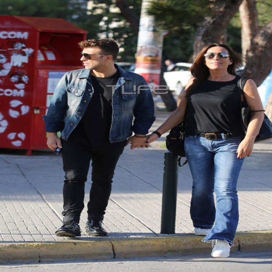 Γιάννης Πλούταρχος: Σπάνιες εικόνες με τη σύζυγό του