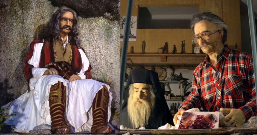 Γλύπτης Βρέλλης: Ο Έλληνας όπου τα χέρια του έφτιαξαν την ιστορία της χώρας μας σε κέρινα ομοιώματα