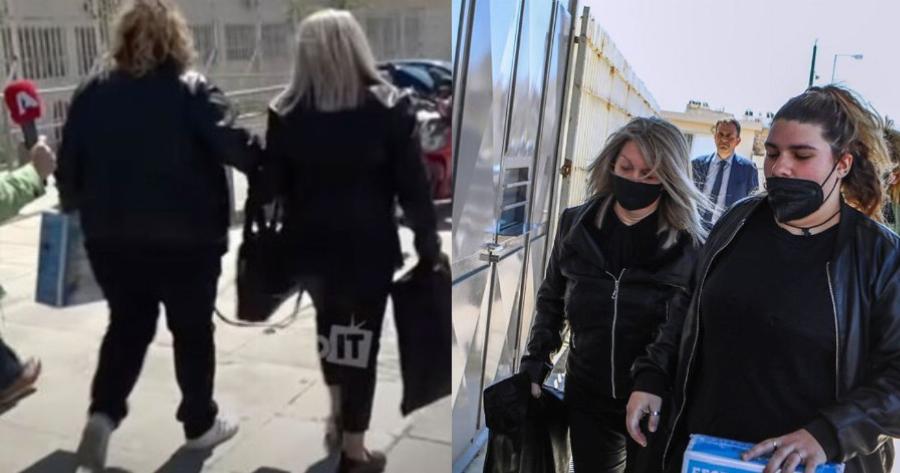 Με μαλλί κομμωτηρίου και πιασμένες χέρι χέρι: Το πρώτο επισκεπτήριο της Ρούλας Πισπιρίγκου στις φυλακές