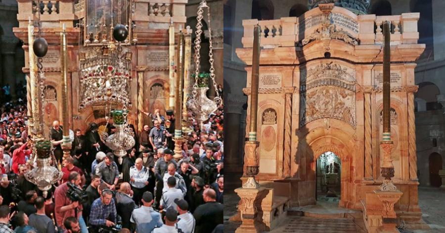 Μέγα το θαύμα στον Πανάγιο Τάφο: «Το χειρουργείο των Αγγέλων»