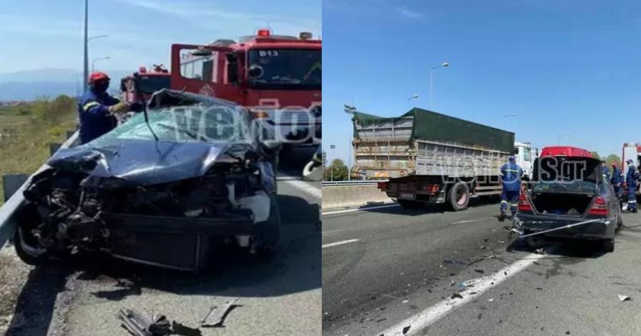 Θανατηφόρο τροχαίο δυστύχημα στη Βέροια: Τραγικός απολογισμός με 1 νεκρή και 2 σοβαρά τραυματίες