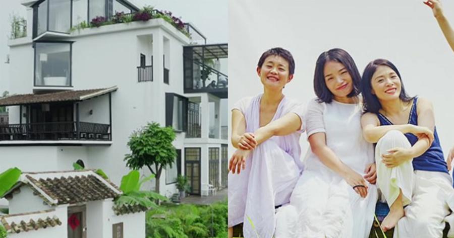 Αχώριστες φίλες: 7 κολλητές έχτισαν σπίτι για να περάσουν μαζί τα γεράματα – Ο παραμυθένιος κήπος και το εντυπωσιακό εσωτερικό