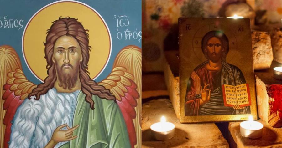 Θαύμα που συγκλονίζει: «Εμφανίστηκε ο Τίμιος Πρόδρομος σε μοναχό που δεν του άναψε το καντήλι»