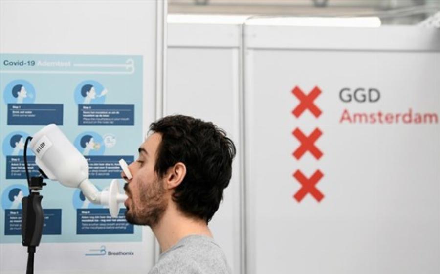 Εγκρίθηκε στις ΗΠΑ το πρώτο τεστ αναπνοής κορονοϊού