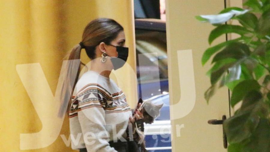 Σταματίνα Τσιμτσιλή: Με casual εμφάνιση – Η απόδραση σε εμπορικό κέντρο