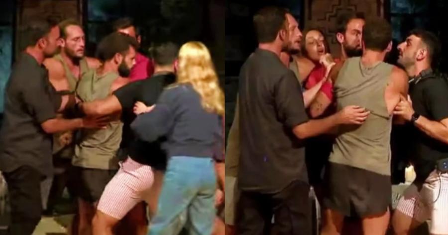 Survivor 2022: Πλακώθηκαν οι παίχτες, έτρεχαν Λιανός και παραγωγή να τους χωρίσουν
