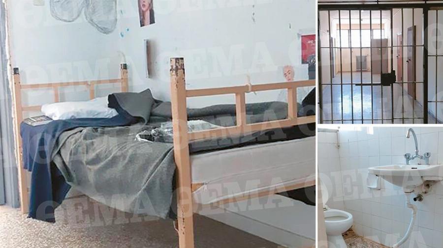 Απομονωμένη και όλη μέρα τηλεόραση: Το πραγματικό κελί της Πισπιρίγκου στον Κορυδαλλό