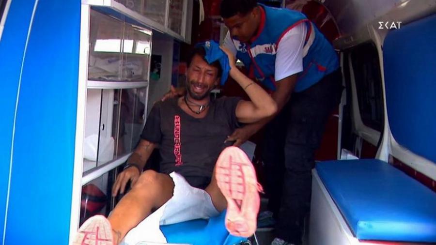 Κωνσταντίνος Εμμανουήλ: Xτύπησε το κεφάλι του σε αγώνισμα του Survivor και έβαλε τα κλάματα