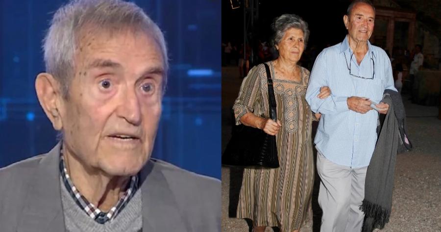 Συγκινητικός ο Γιάννης Βογιατζής: «Η γυναίκα μου πέθανε στα χέρια μου, τώρα είμαι σε μια ηλικία που θα πάω να τη βρω»