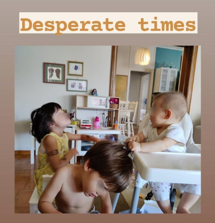 Σωτήρης Κοντιζάς: Η απίθανη φωτογραφία με τα 3 παιδιά του και το γεμάτο χιούμορ μήνυμα