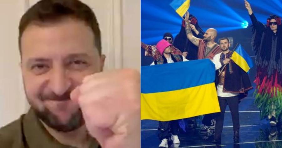 Eurovision 2022: Υπερήφανος ο Ζελένσκι για την νίκη της Ουκρανίας στη Eurovision