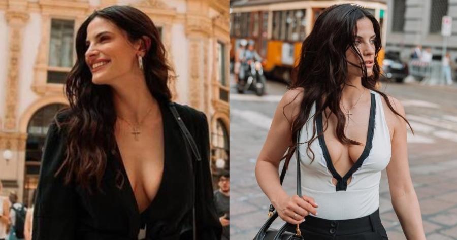 Η αποστομωτική απάντηση της Χριστίνας Μπόμπα μετά τον σάλο και τα αρνητικά σχόλια για το ντεκολτέ της