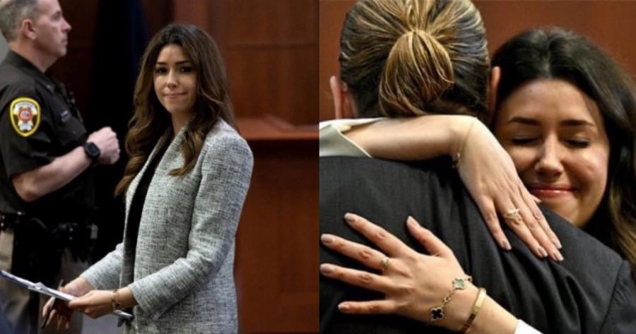 Η θερμή αγκαλιά του Τζόνι Ντέπ με τη δικηγόρο του μετά το «σφυροκόπημα» της Άμπερ Χερντ στο δικαστήριο