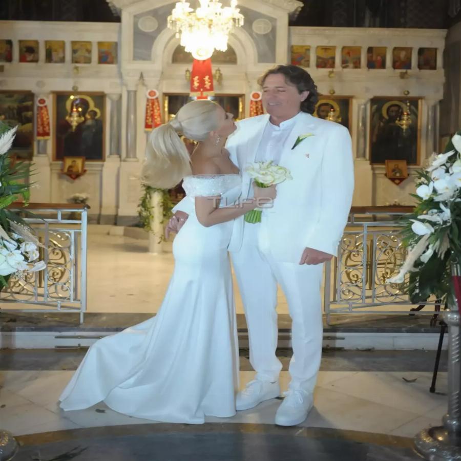 Βίκυ Χαντζή: Παντρεύτηκε οχτώ χρόνια μετά τον αγαπημένο της Γιώργο Σκλαβούνο